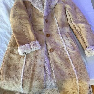 Express Cream Teddy Jacket